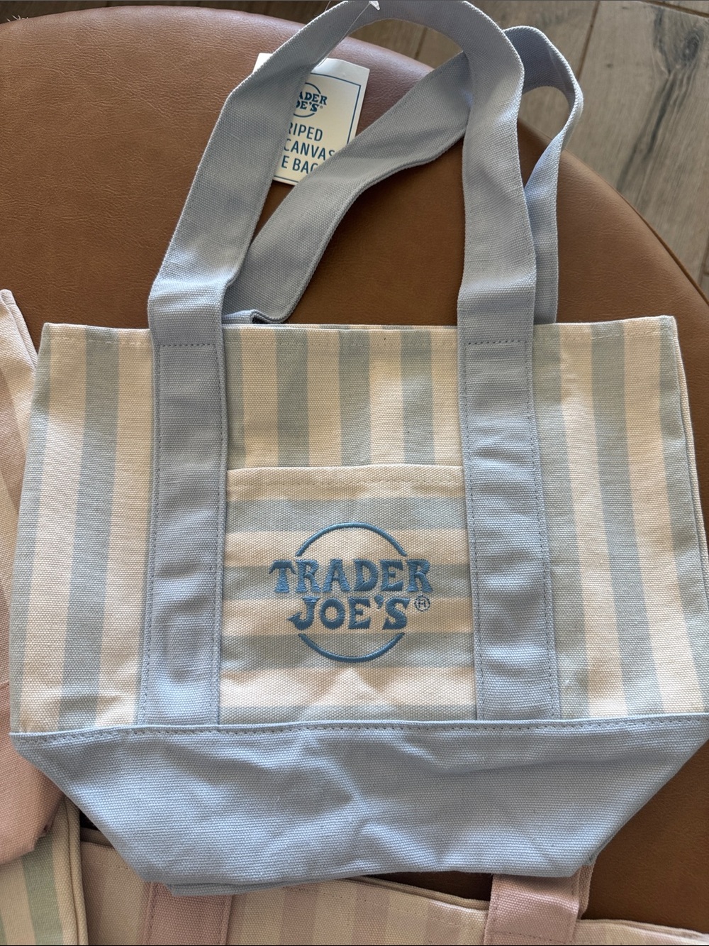 Trader Joe’s June 2026 Tote Set
Stripe Canvas Tote Bags all 4 colors - Picture 3 of 6